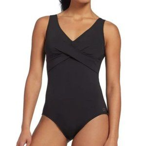 Twist-Front Bathing Suit